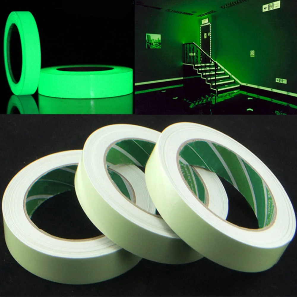 DIY Luminous Glow-in-the-dark Strip Home Decoration Stage Green Light