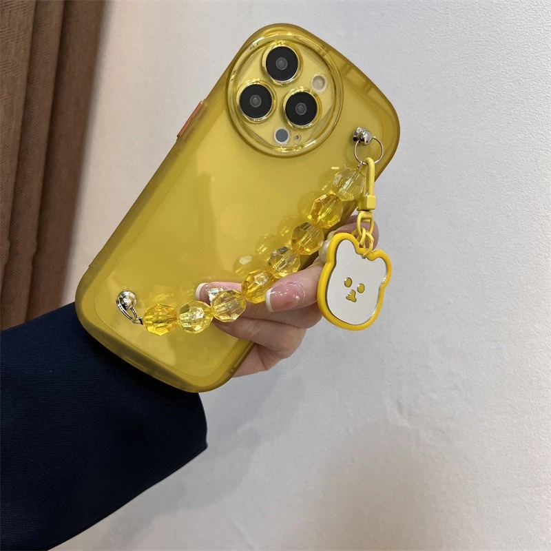 Japanese And Korean Warm Yellow Bear Mobile Phone Shell