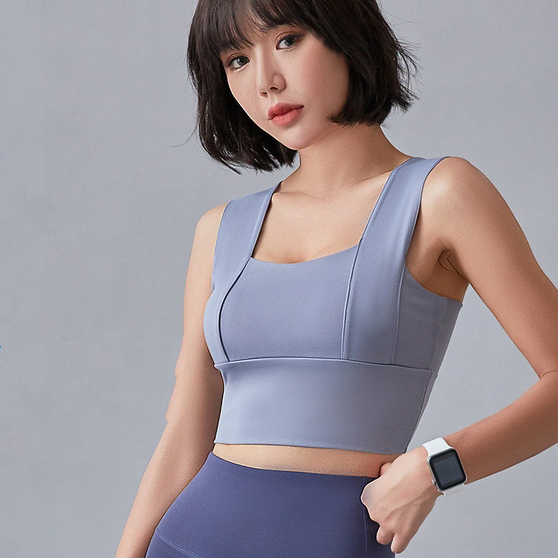 Gather Together For Shaping Exercise Yoga Fitness Broad Shoulder Bra