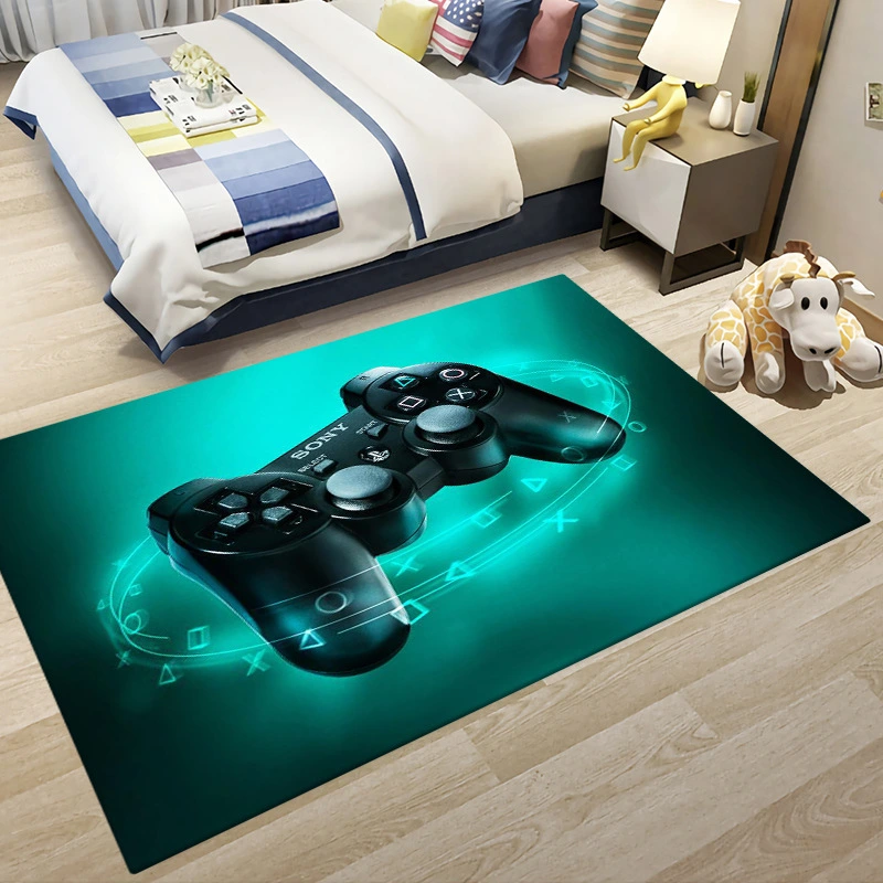 Living Room Bedroom Cartoon Video Game Recreational Machines Carpet