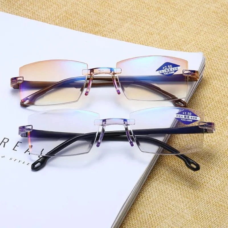 Fashion Anti-blue Light Intelligent Zoom Presbyopia Glasses