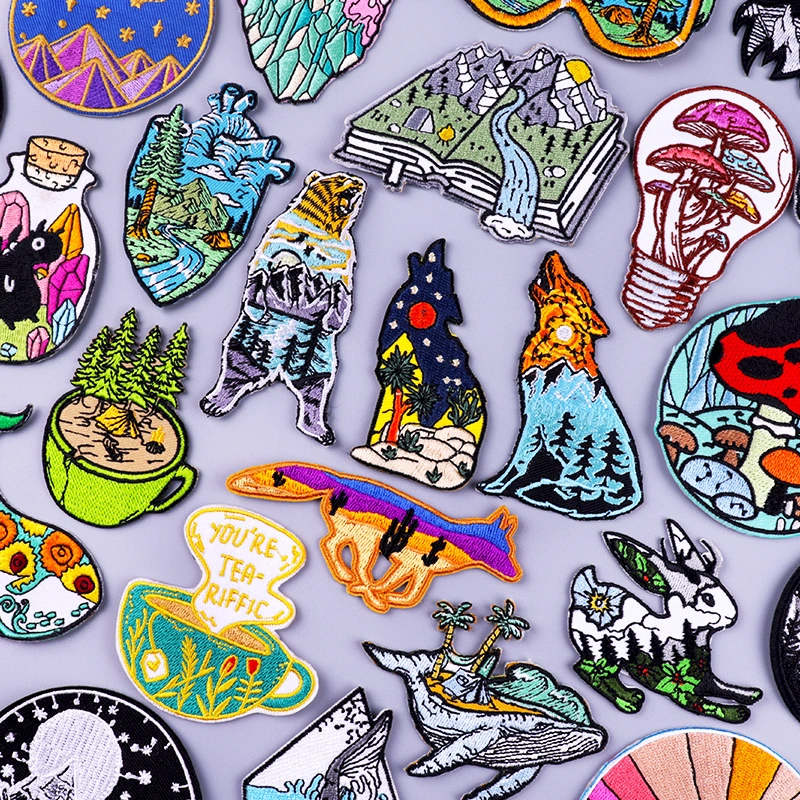 Wild Patches On Fashionable And Personalized Clothes