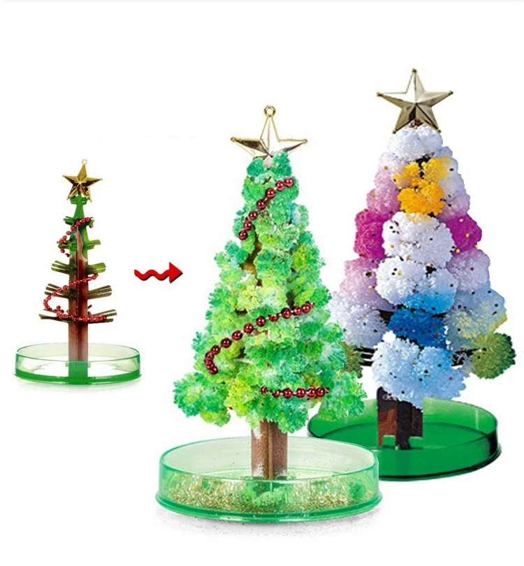 Magic Christmas Tree Toy Paper Tree Blossom Set