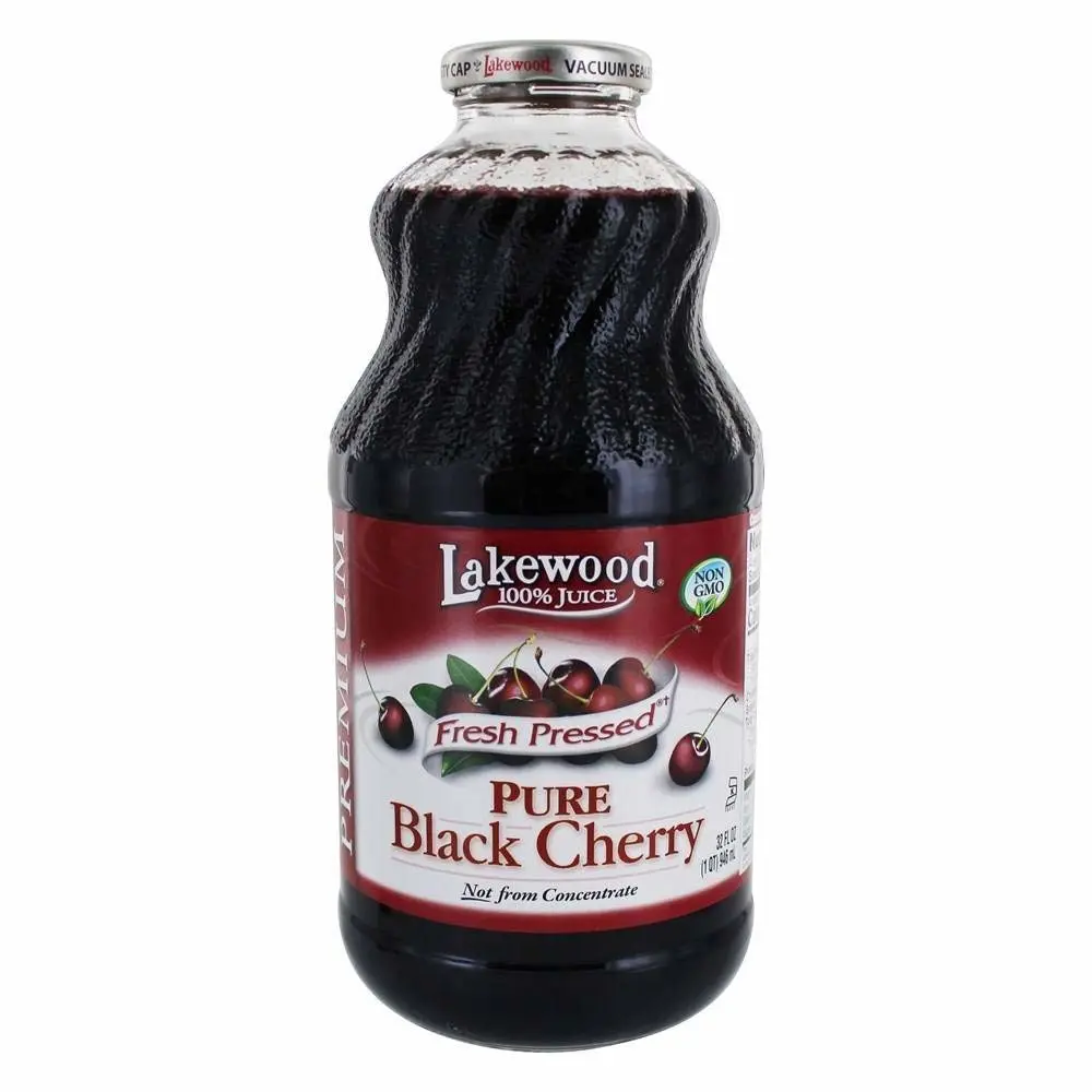 Lakewood, Juice Black Cherry Pure, 32 Fl Oz