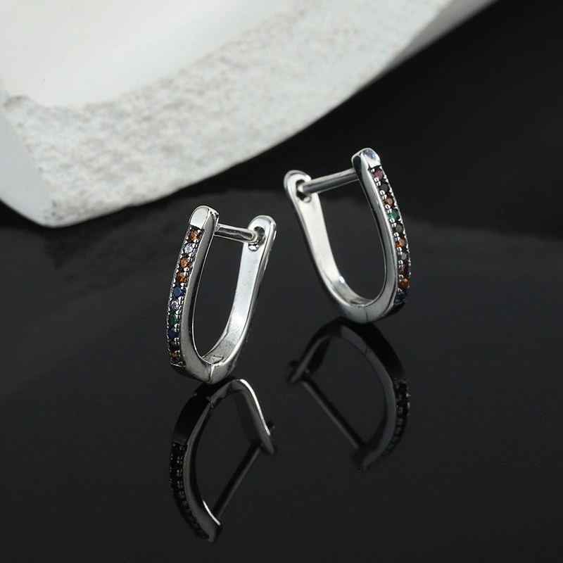 S925 Sterling Silver Premium U-shaped Ear Buckle Female