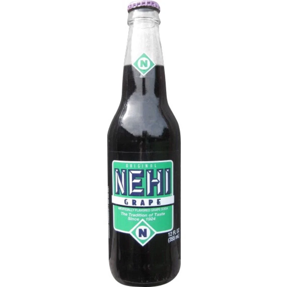 Nehi Grape 12 Oz Glass Bottles (6 Pack)