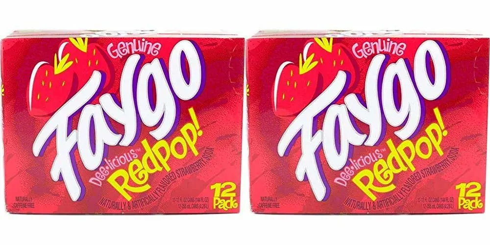 Faygo Soda Redpop 12-ounce 12-pack cans (pack of 1)