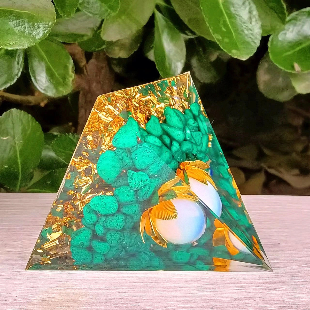 Gravel Epoxy Resin Crafts Home Office Decorations