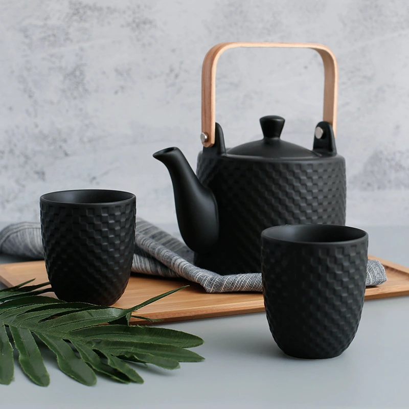 Modern Japanese Ceramic Tea Set Creation