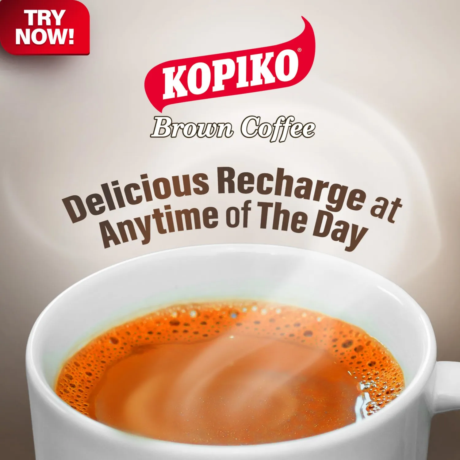 Kopiko Brown Instant Coffee Mix – Authentic Indonesian Volcanic Coffee – Taste the Irresistibly Delicious Coffee with Brown Sugar (0.88 OZ/25gr x 30 Coffee Sachets)