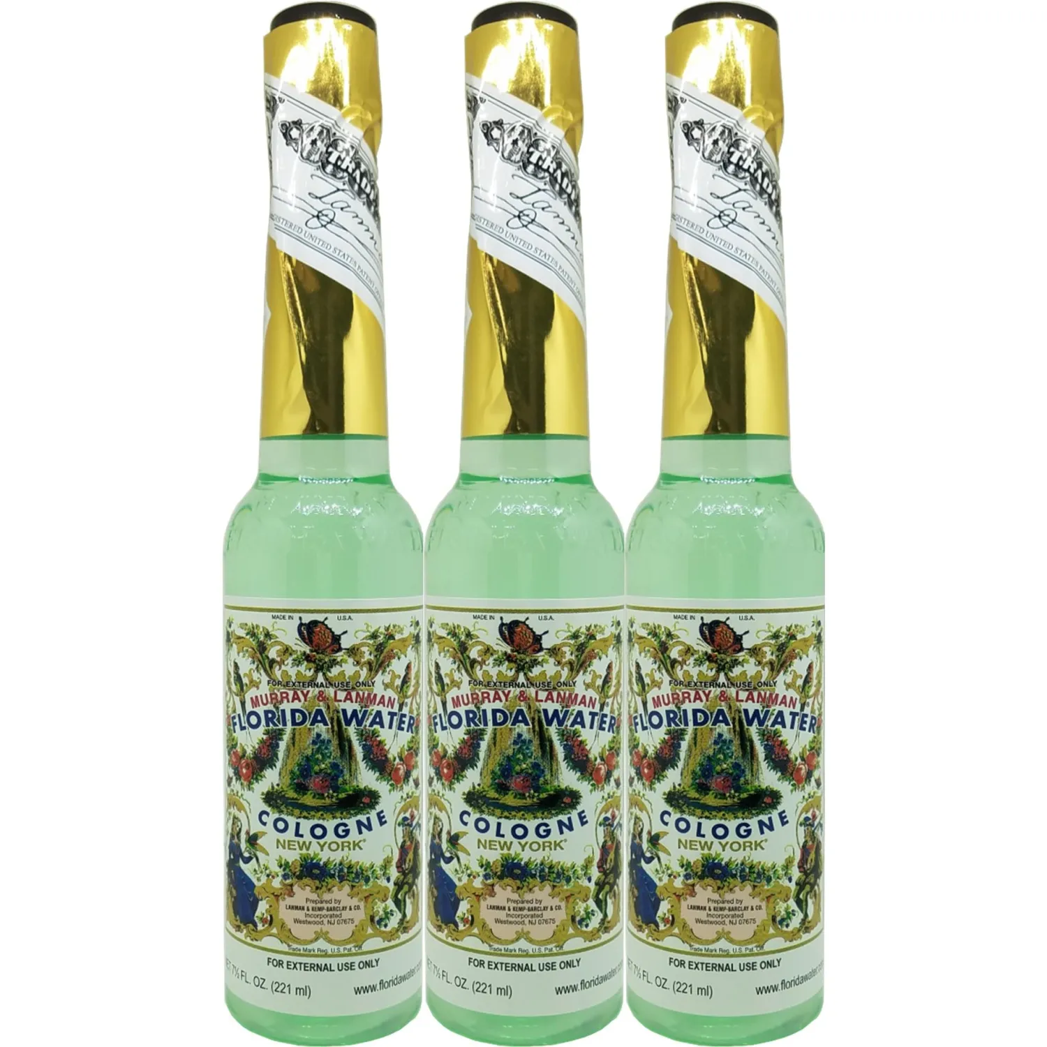 Murray & Lanman Florida Water 7.5oz (Pack of 3)