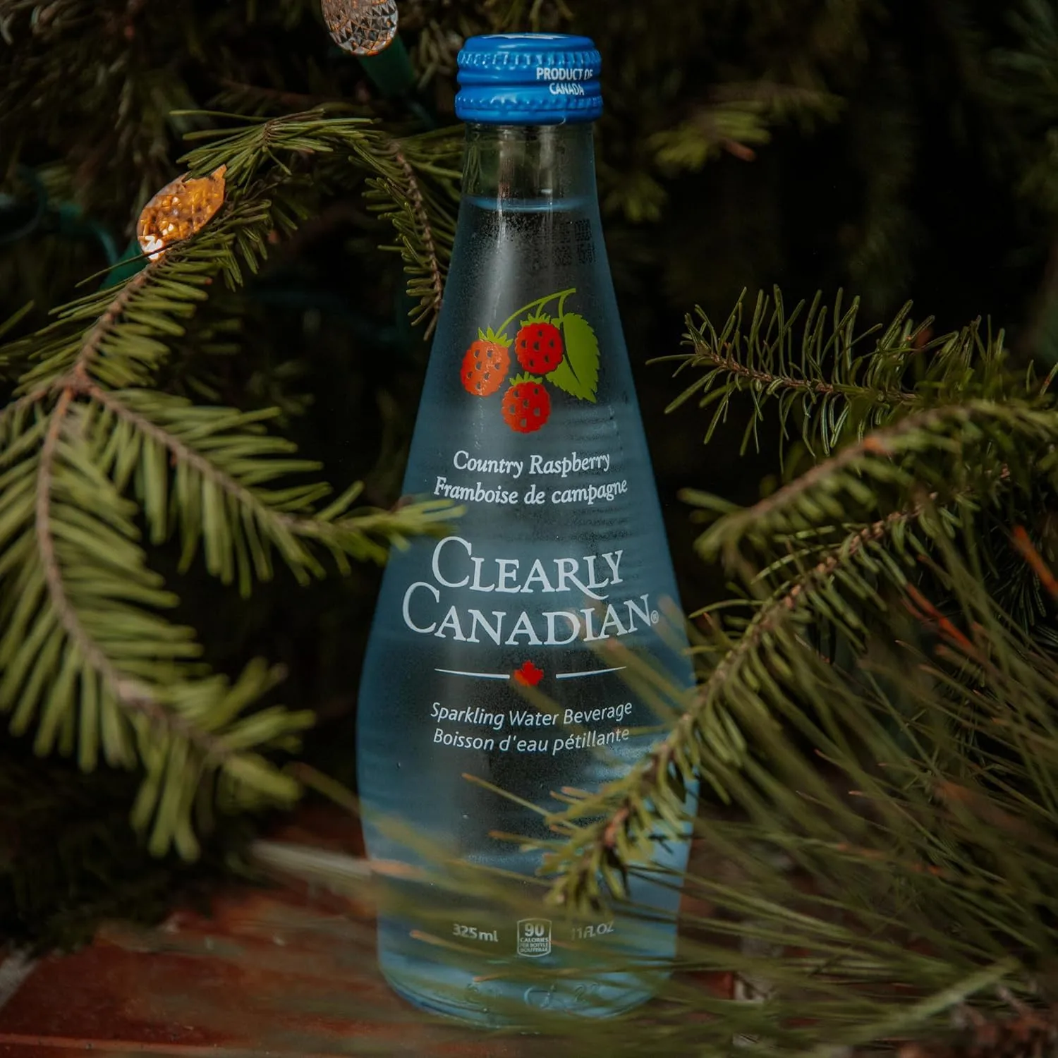 Clearly Canadian Sparkling Flavored Water (Country Raspberry, 4 Pack)