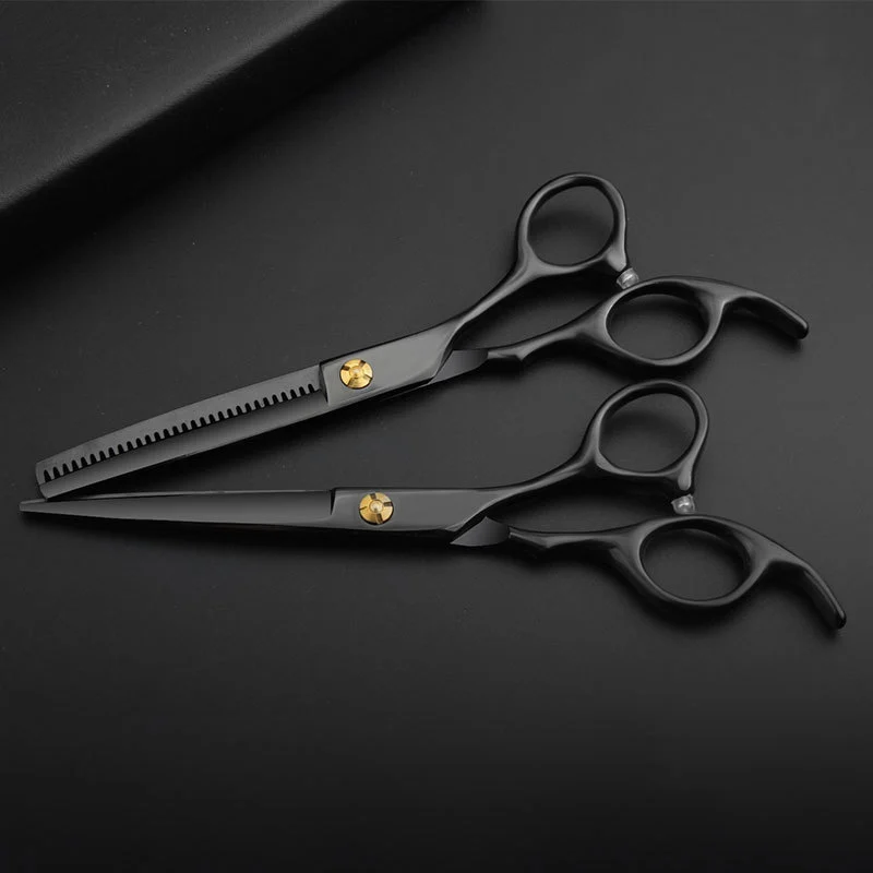 Color Thinning Bangs Hairdressing Scissors Set