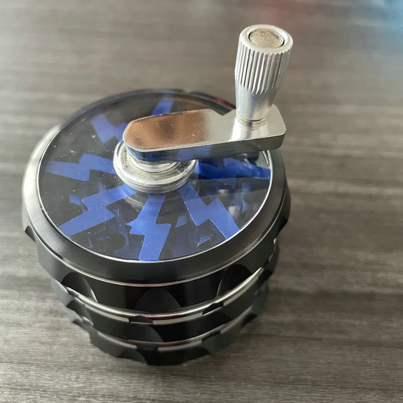 Lightning Aluminum Alloy Cigarette Mill 4layer Manual