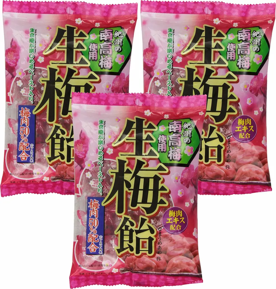 Ribon Namaume candy 3.88oz/110g (3 Pack)