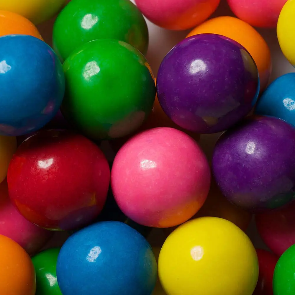 Color It Candy Assorted Mix 1 inch Gumballs 2 Lb Bag- Perfect For, Table Centerpieces, Weddings, Birthdays, Candy Buffets, & Party Favors.