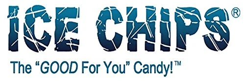 ICE CHIPS Xylitol Candy in Large 5.28 oz Resealable Pouch; Low Carb & Gluten Free (Salted Caramel)