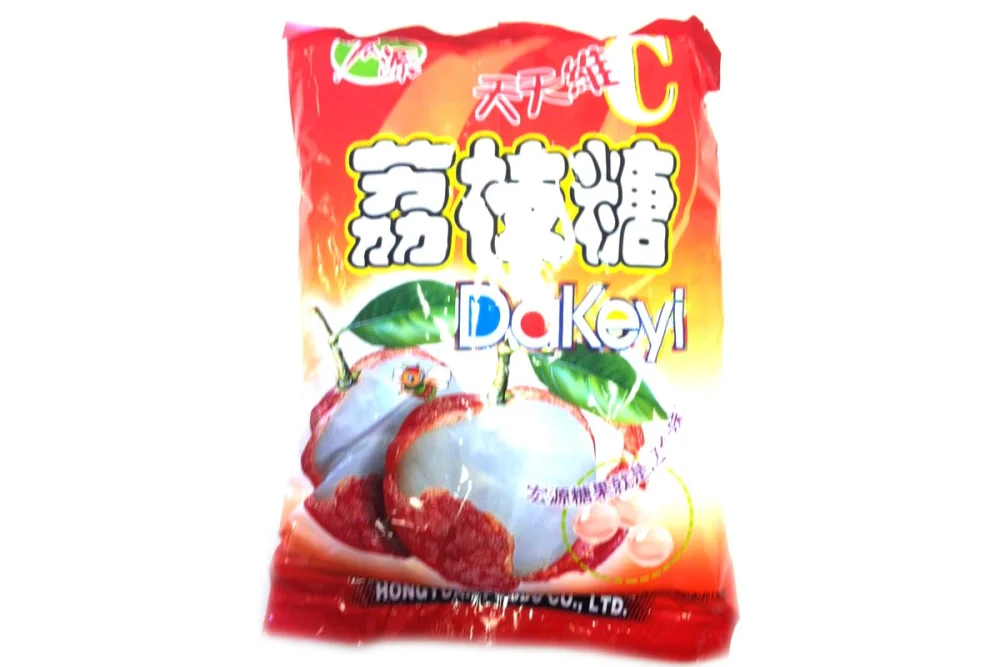 Lychee Candy (Dakeyi/50-ct) - 13oz (Pack of 1)