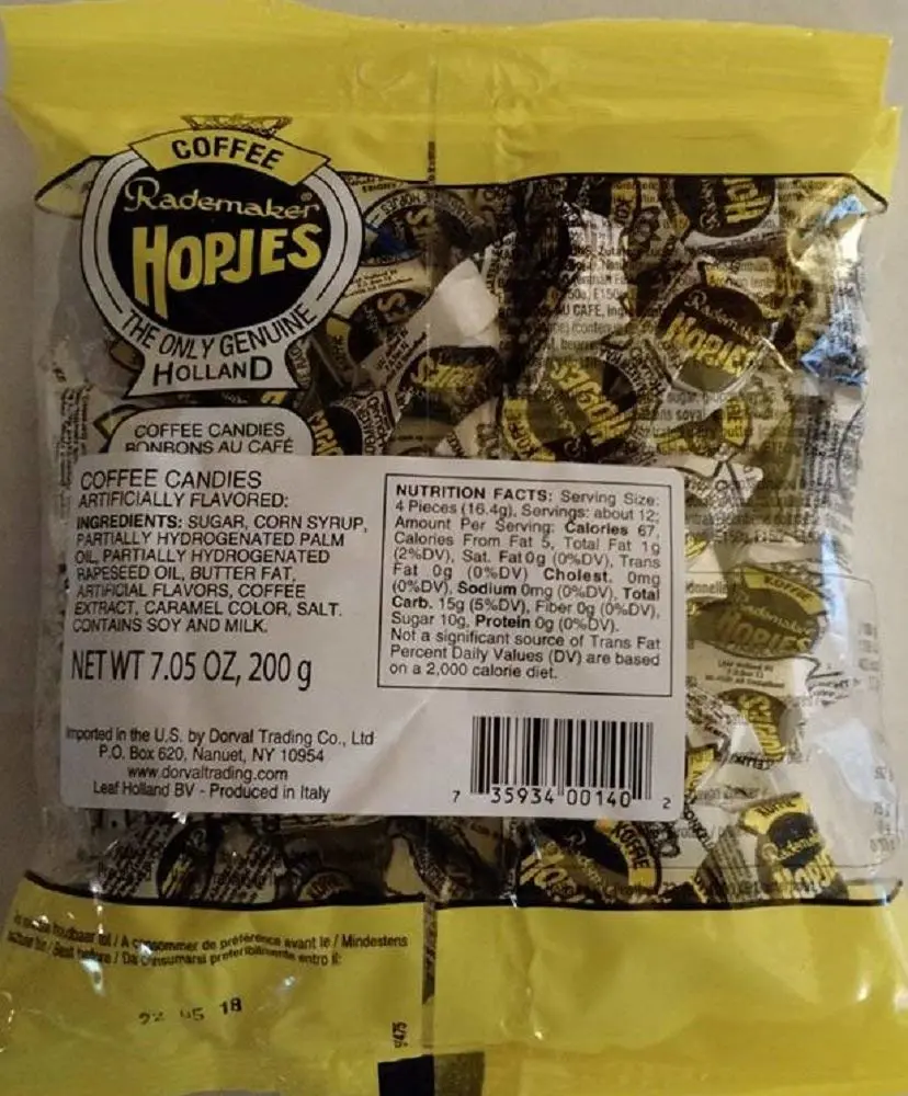 Rademaker Hopjes Coffee Candies 7 oz (Pack of 2)