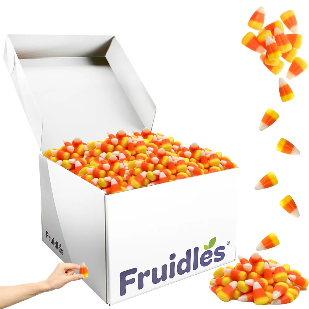 Fruidles Halloween Original Candy Corn Treats, Gluten-Free, Fun & Festive Holiday Snacking (5 Pounds (Bulk))