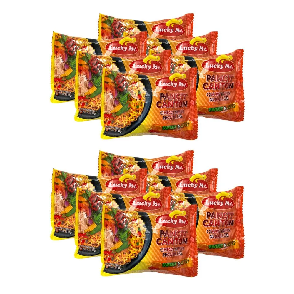 Lucky Me! Instant Noodle Soup (Sweet & Spicy, 30 Pack)