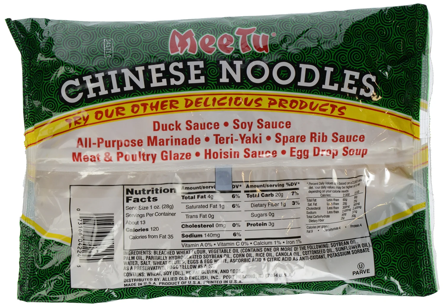 Mee Tu Chinese Noodles, 13 oz