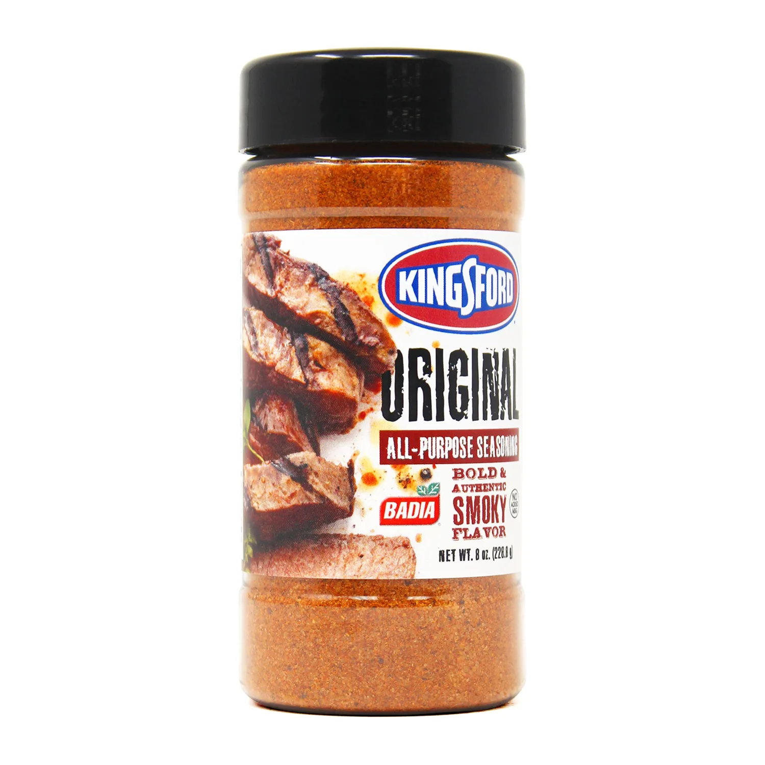 Kingsford Badia Original All-Purpose Seasoning, 8 oz – Bold & Flavorful Blend for Grilling, Roasting, and Everyday Cooking, Perfect for Meats & Vegetables