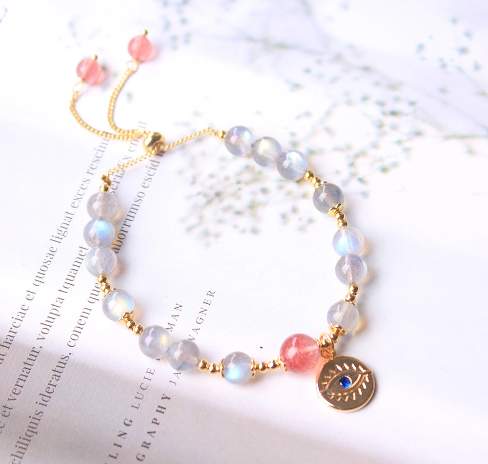 Natural Grey Moonlight DIY Bracelet