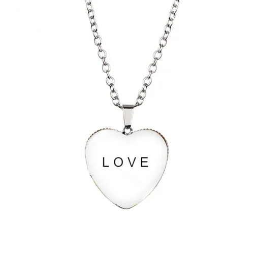 LOVE Pendant on Metal Alloy