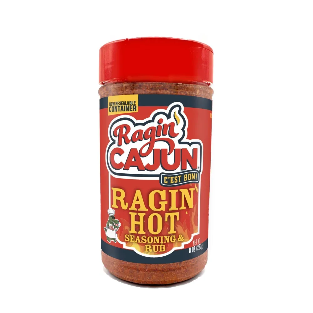 Ragin Hot Cajun Seasoning 8 oz Ragin' Cajun (Pack of 1)