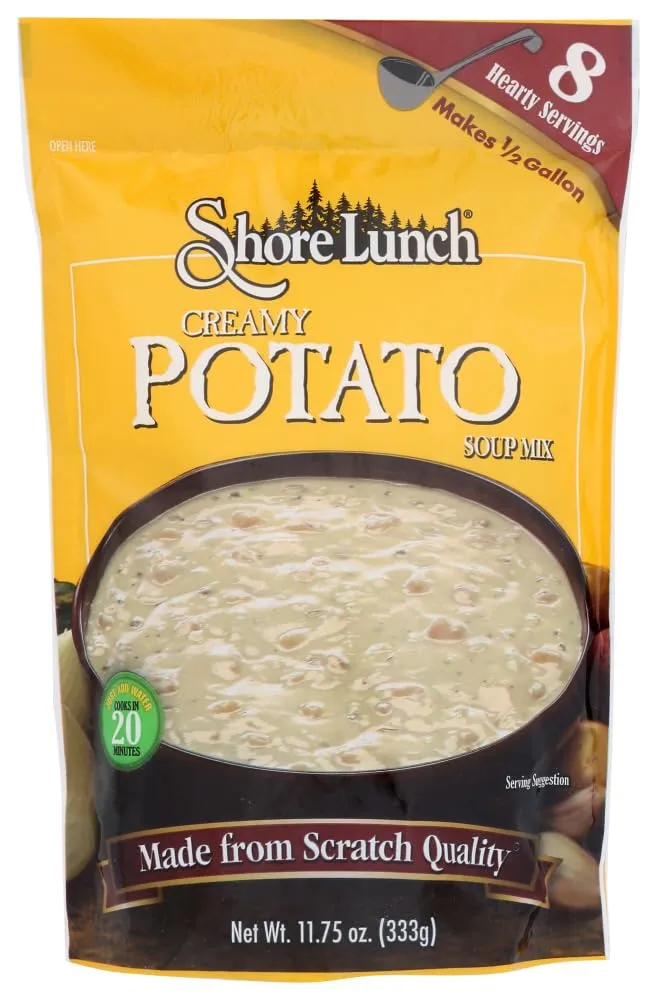 Shore Lunch Creamy Potato Soup Mix, 11.75 oz, 3 pk