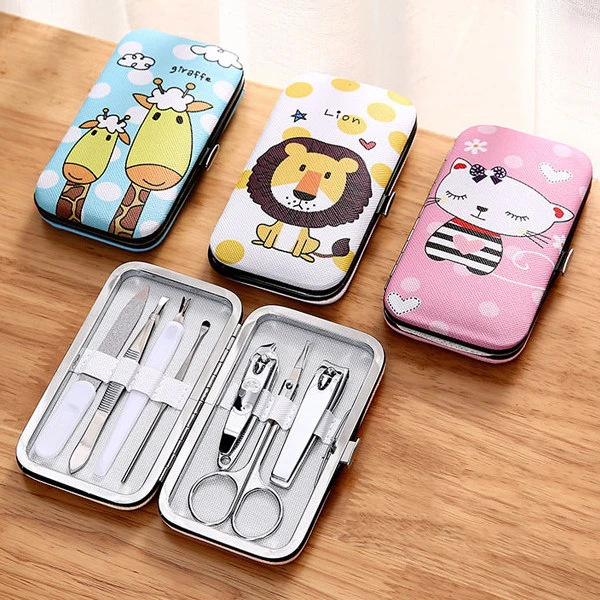 Cute Nail Clipper Set Household Stainless Steel Trimming Tool