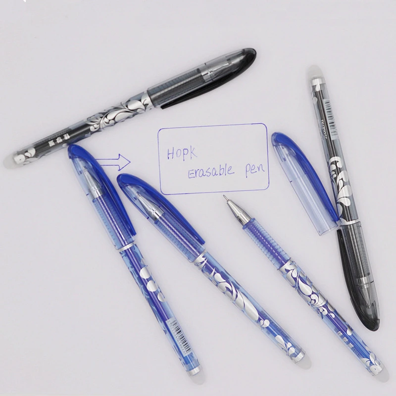 Blue Ink Erasable Pen Set School Office Stationery