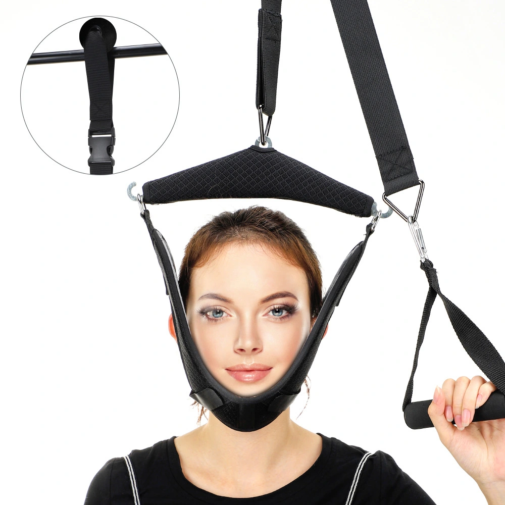 Portable Domestic Suspension Cervical Traction Orthotic Device