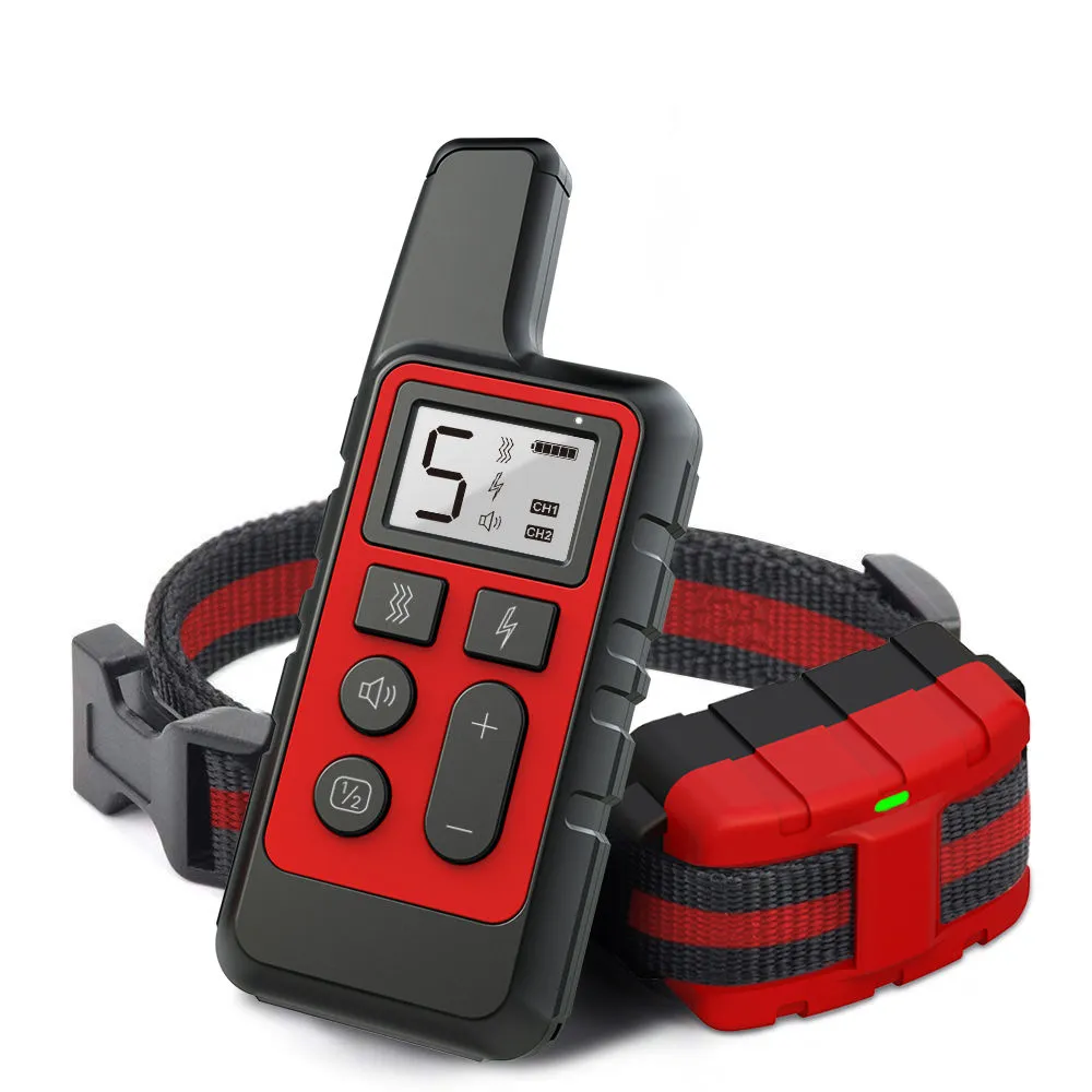 Dog Training Collar Red