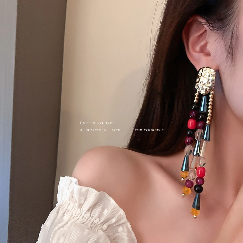 Exaggerated Long Earrings Bohemian Earrings