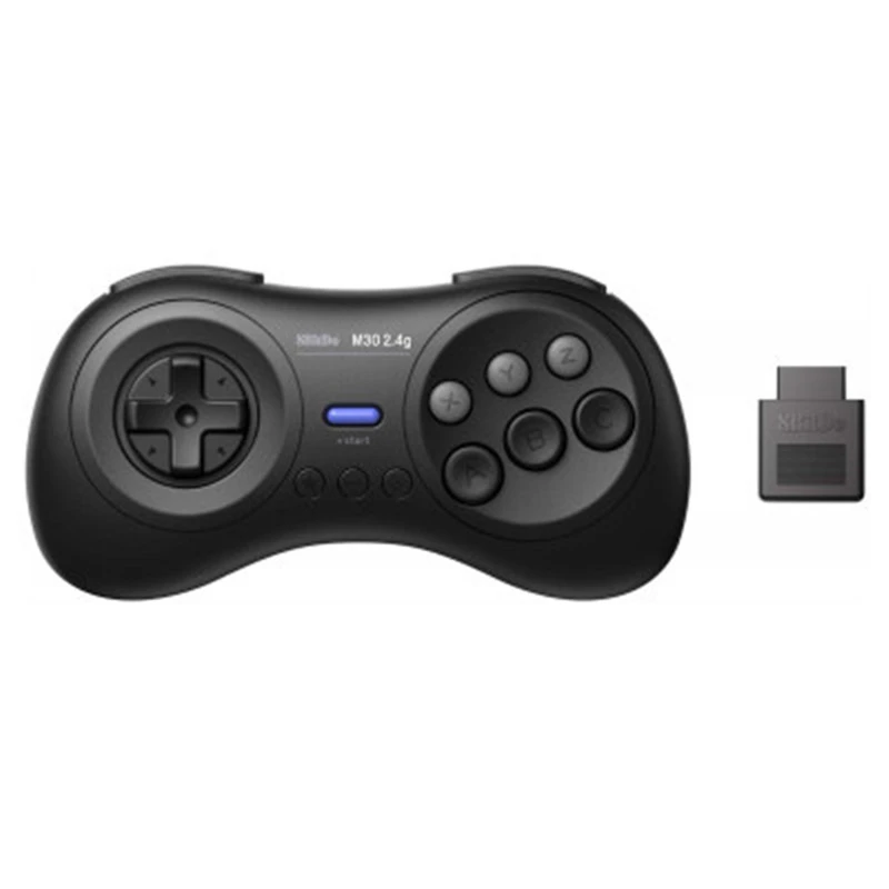 Wireless Controller 2.4G Support MD Game Console Wired Connection to Computer