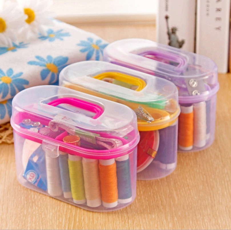 Portable Multifunctional Needle And Thread Box Set