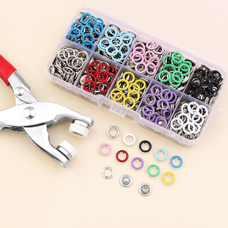 Snap Fastener Suit Button Clothes Sewing Free Clinch Diy