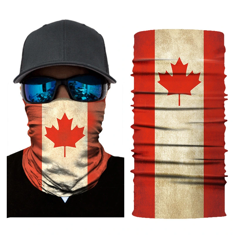 Printed Magic Seamless Headscarf Mask Scarf
