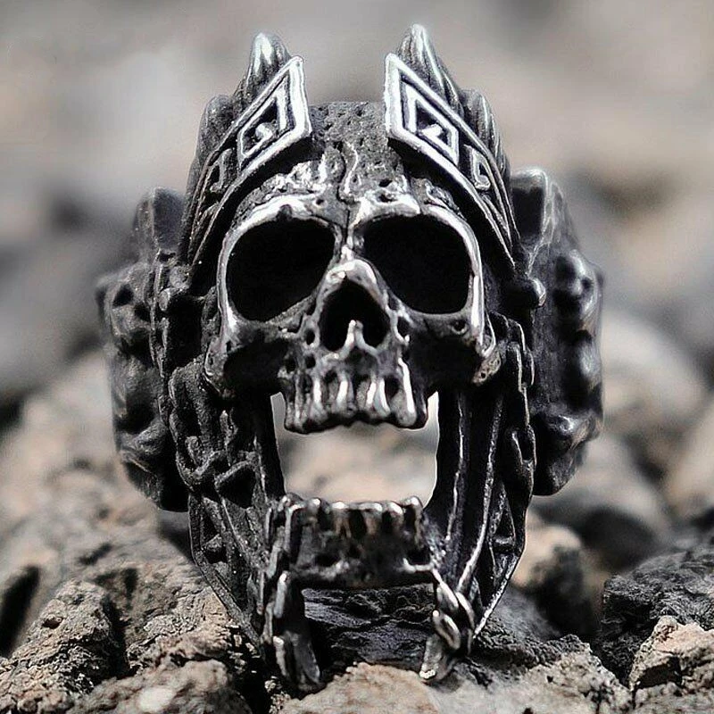 Stainless Steel Vintage Gothic Ring For Men