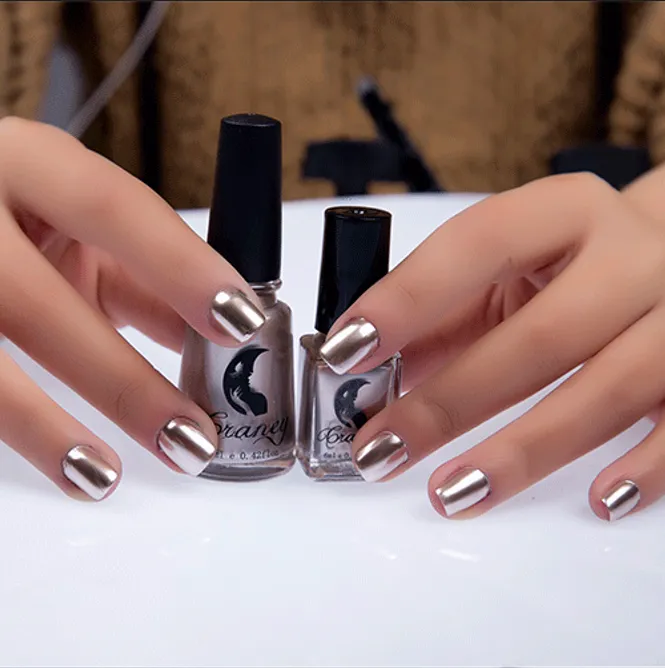 Stainless Steel Color Mirror Silver Nail Polish