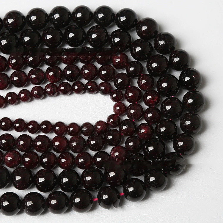 Garnet Scattered Beads DIY Ornament Accessories