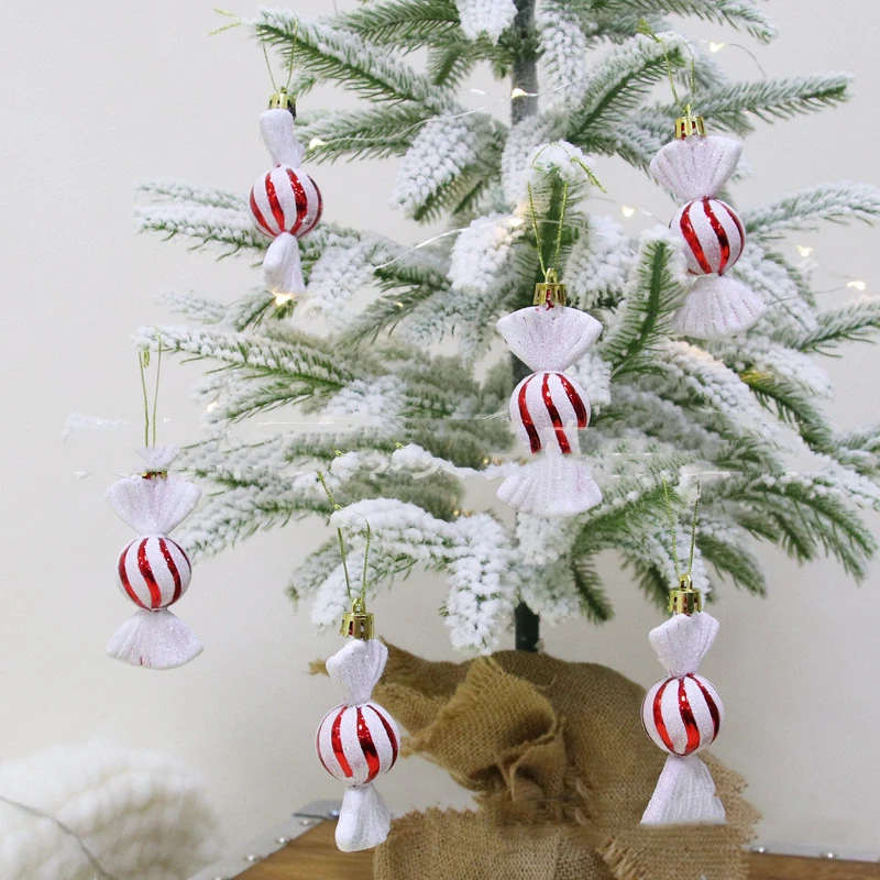 Christmas Decoration Candy Shape Decorative Ball