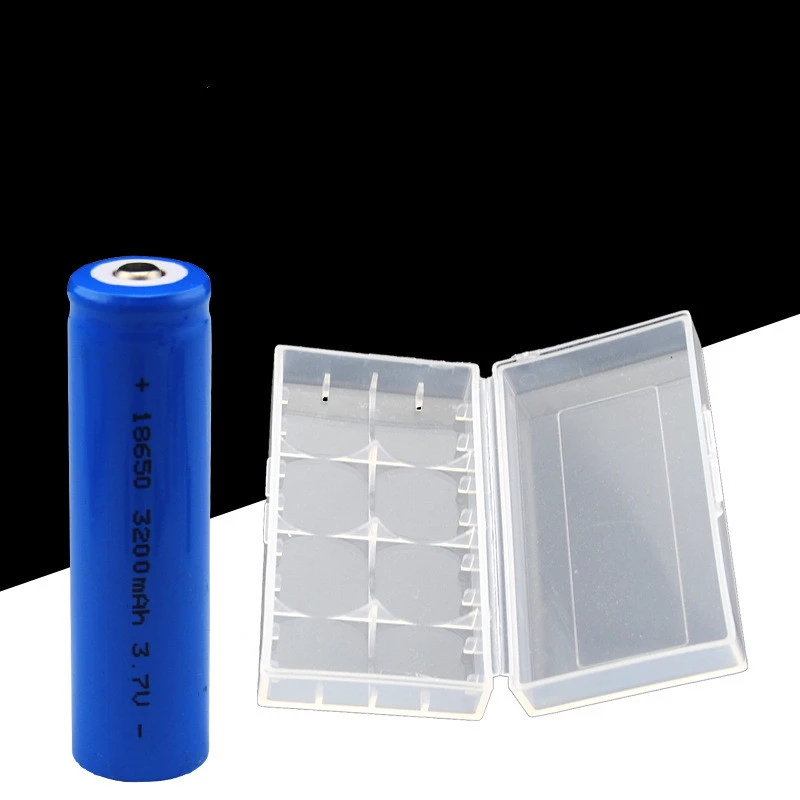 18650 Transparent PP Material Battery Storage Box