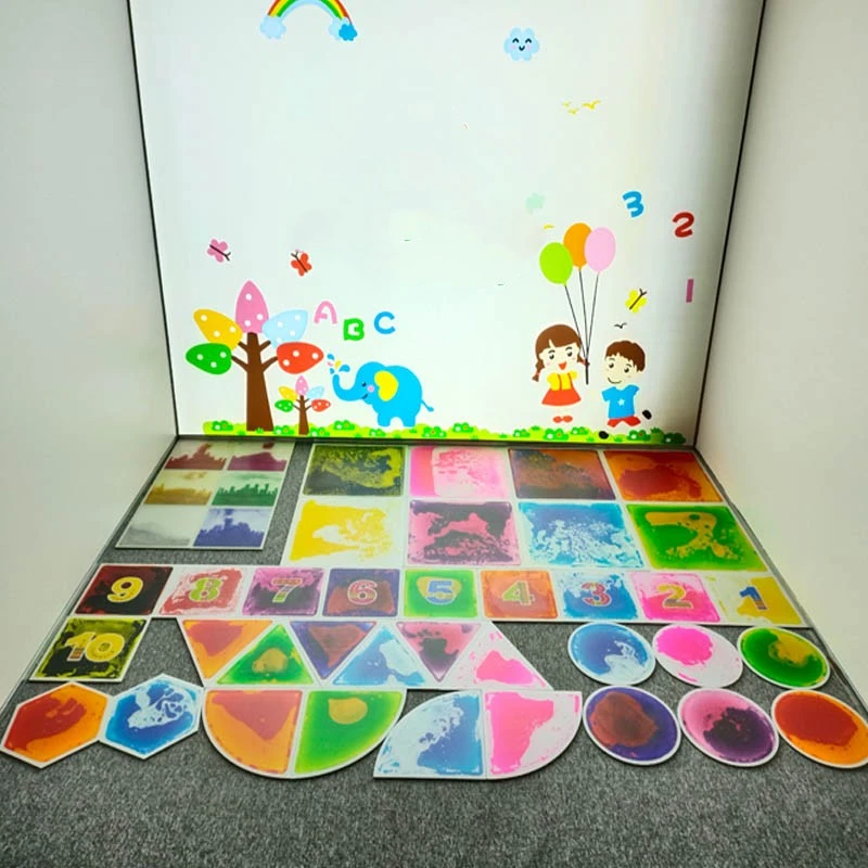 Creative Parent-child Game Mat Liquid Flow