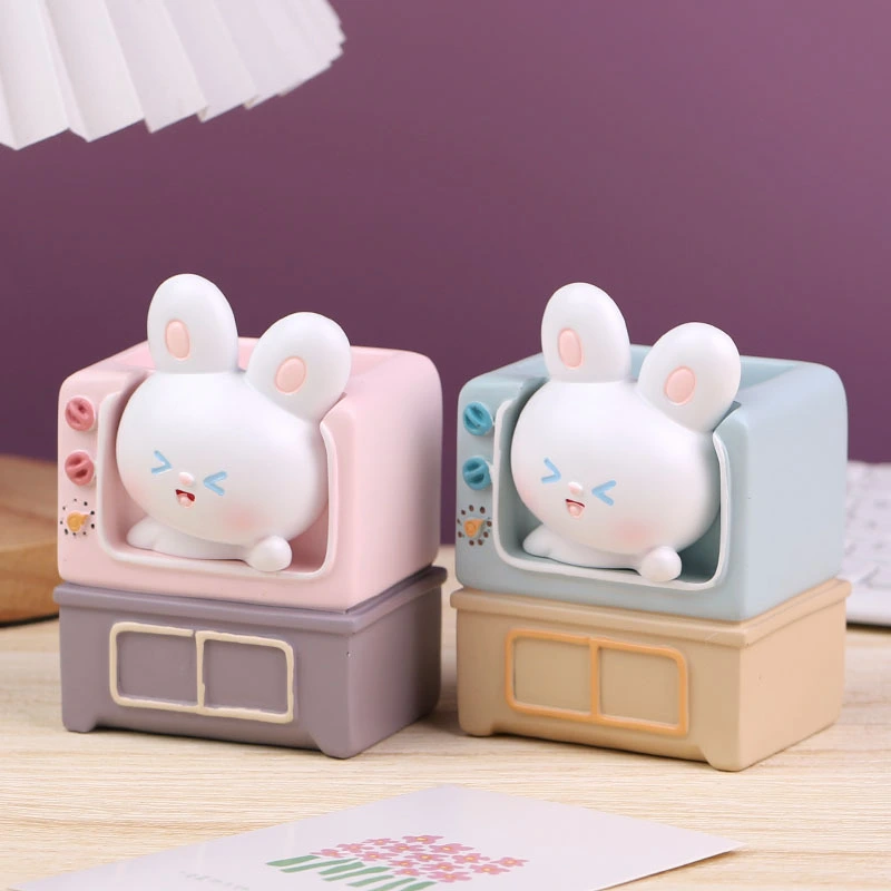 Girl's Heart Office Stationery Storage Children's Bedroom Decorative Ornaments