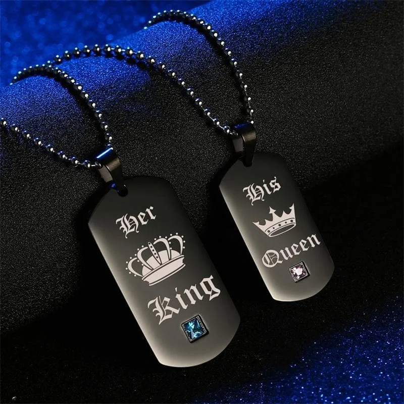 Men's And Women's Fashion Simple Pendant Necklace