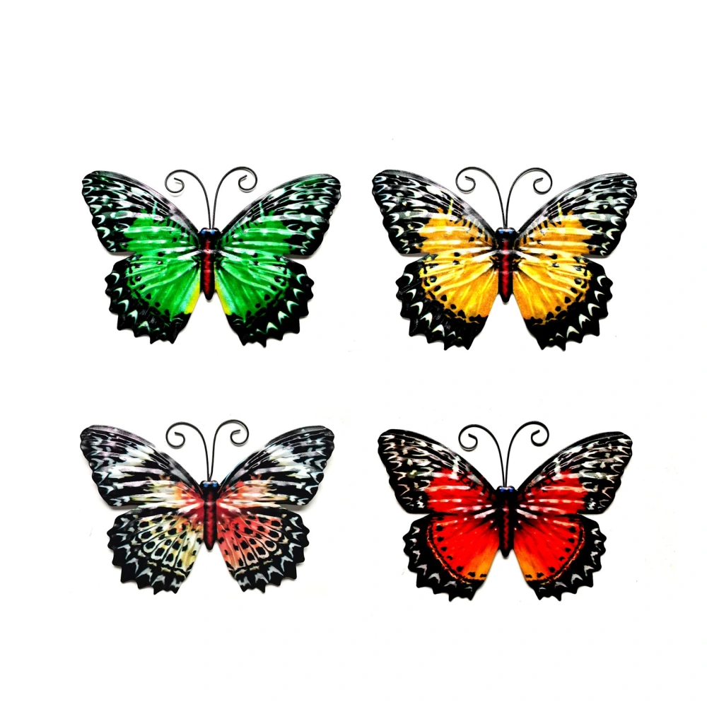 Home Craft Gifts Butterfly Iron Wall Hanging Decorations