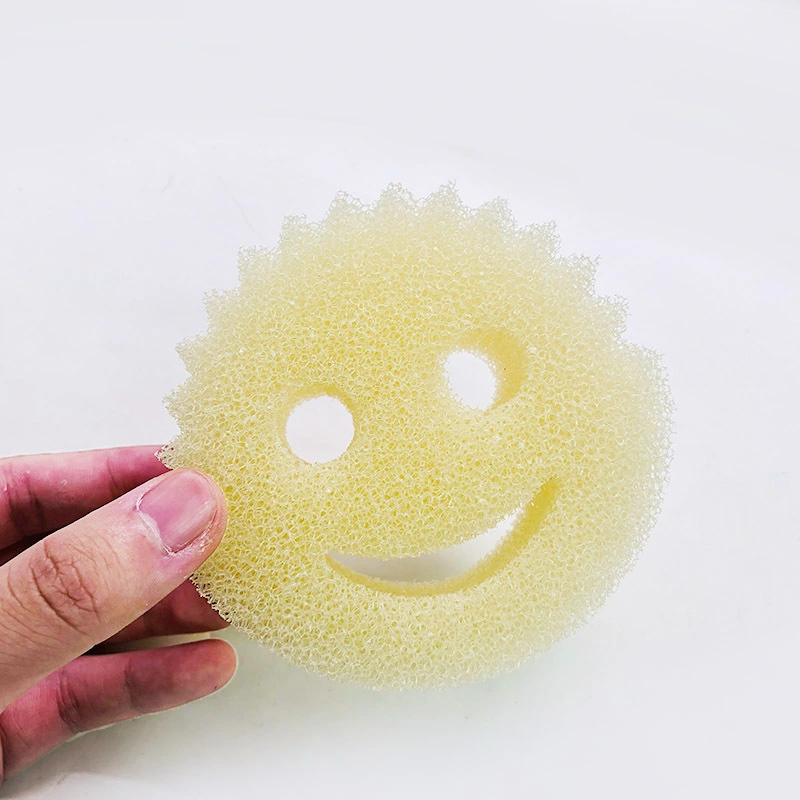 Smiling Face Magic Clean Wipe Loofah